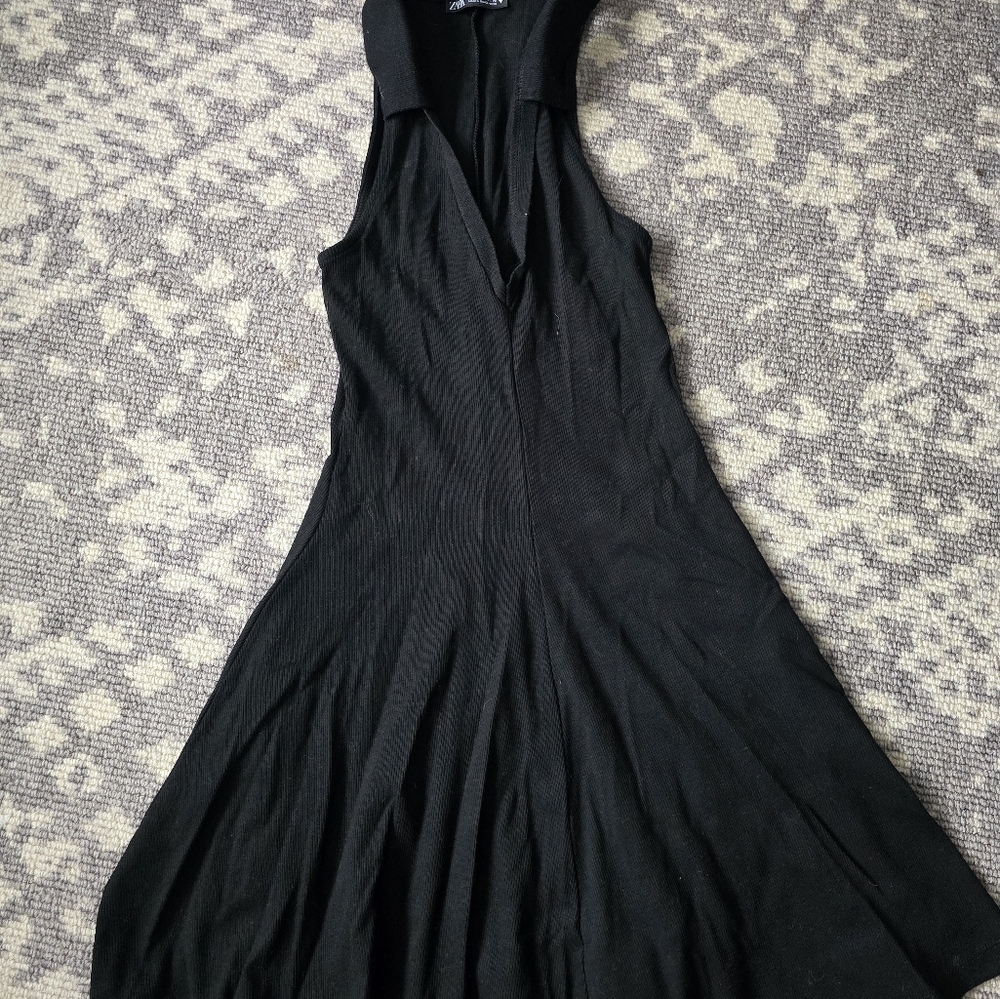 Zara polo mini dress
